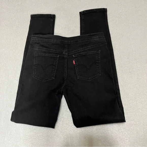 Levi's Girls Leggings Pull-on Black Stretchy Size 14 Regular - Picture 6 of 9